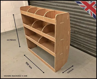 Vauxhall Vivaro Van Racking Swb 2019 >> Onwards Storage - Shelving New Model  • £109